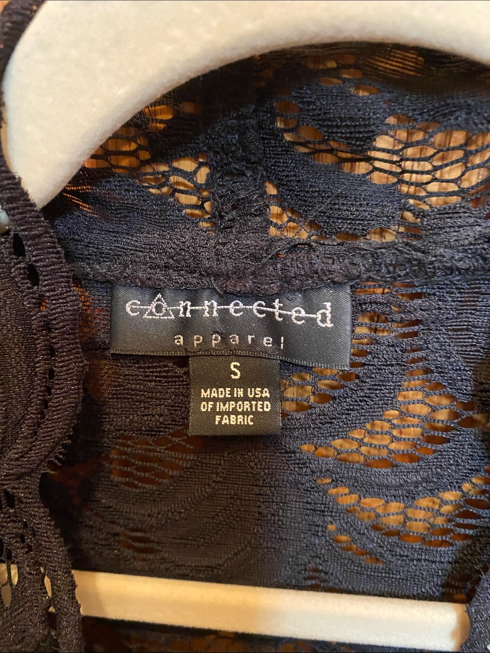 Connected Apparel Black Shrug - Picture 2 of 5